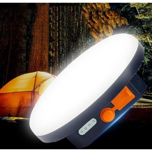 6600mAh LED Tent Light Rechargeable Lantern Portable Emergency Night Market Light Outdoor Camping Bulb Lamps Flashlight Home
