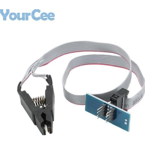 SOIC8 SOP8 Test Clip Transfer Board For EEPROM 93CXX/25CXX/24CXX in-circuit Programming on USB Programmer TL866CS TL866A EZP2010