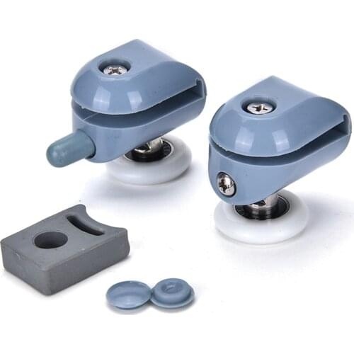 1pcs Single Shower Door Rollers Runners Wheels Pulleys Replacement Top/Bottom Shower Wheels 25mm Hardware Tools