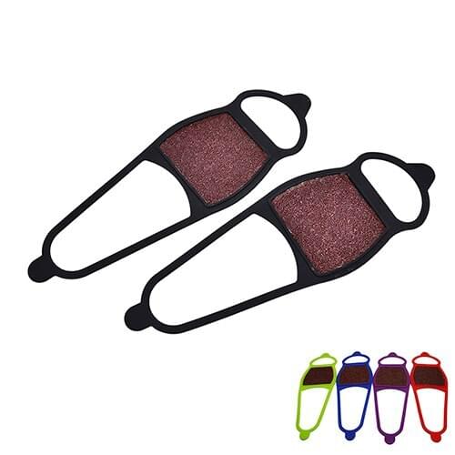 1 PCS Silcone Anti Slip Shoe Boot Grips Ice Cleats Spikes Snow Gripper Non Slip Crampons Random Color