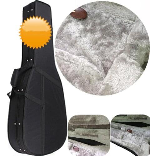 600d Oxford Cloth + Plush 39/40/41 Inch Guitar Case 106x42cm Guitar Storage Box