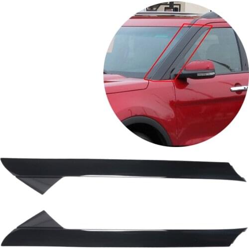For Ford Explorer windshield outer trim molding pillar left and right side panel front trim block column strip