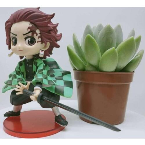 16cm Ghost Slayer 3rd Generation Super Large Edition Tanjiro Standing Model Boxed Figure PVC action figure collection model toys