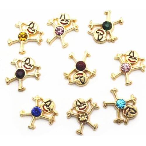 Hot Selling 10Pcs/Lot Mix Dwarf; Little Man; Gnome Floating Charms Living Glass Memory Locket DIY Jewelry