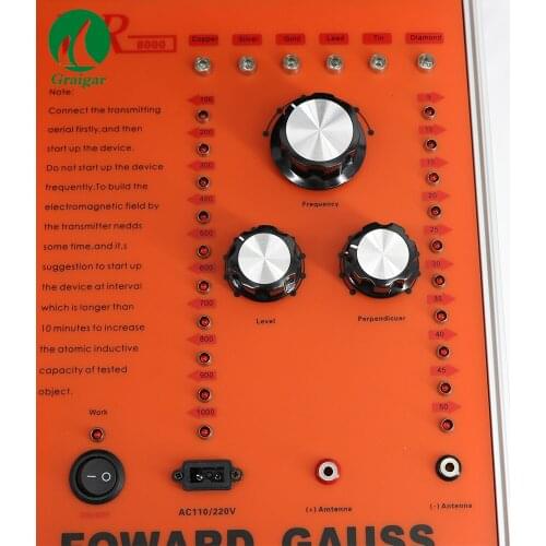 Brand New Treasure Hunter VR8000 Long Range King 50m Underground Gold Diamond Metal Detector