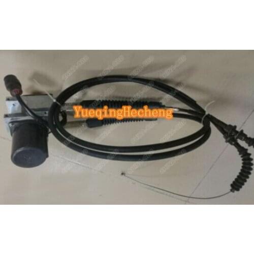 New Throttle Motor 1002-03066 With Double Cable For DH820 Excavator Free Shipping