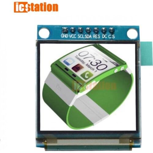 1.5 inch 7PIN Full Color OLED module Display Screen SSD1351 Drive IC 128(RGB)*128 SPI Interface for 51 STM32 Arduino