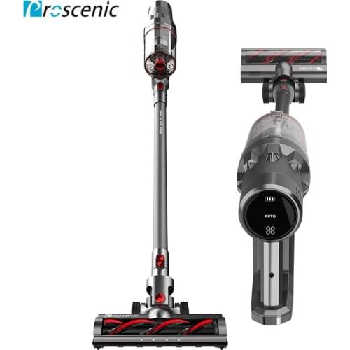 Proscenic P11 Handheld Wireless auto Vacuum Cleaner Portable Rechargeable Home Handheld Mop Vacuum, 3 Adjustable Suction Modes