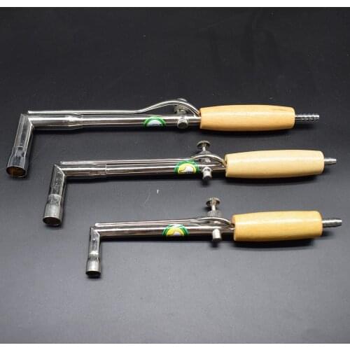 Adjustable Flame Gas Torch With Wood Handle Pipe Jewelry soldering Welding Torch