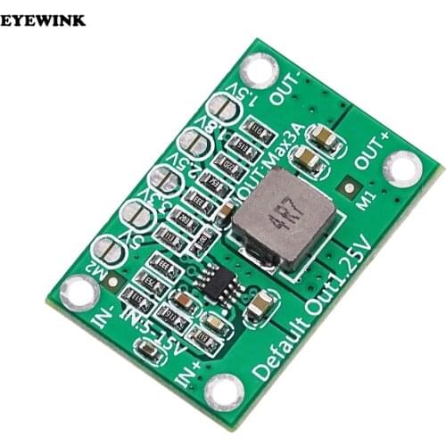 Adjustable power module 1.25V - 5V output 3A adjustable module 16V input