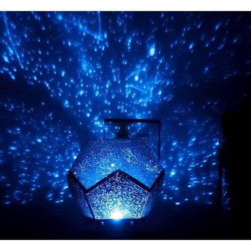 Romantic Planetarium Projector Night Star Sky Night Lamp For Home Bedroom Decor LED Starlight Projector Night Lights Baby Gift