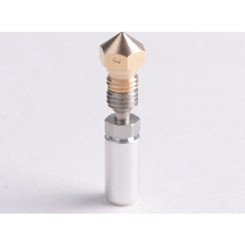 High quality MK10 All Metal Hotend Kit MK10 Nozzle M7 Threaded 0.4MM Nozzle three kinds of material 3D printer accessories