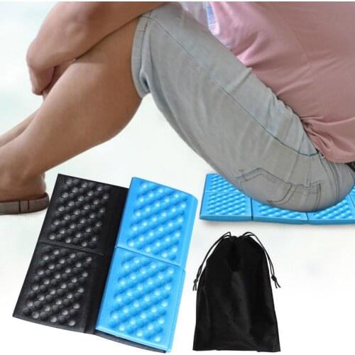 1pcs Random Color Picnic Camping Mat Beach Moisture-Proof Foldable XPE Cushion Hiking Portable Mats Egg Trough Waterproof Pad