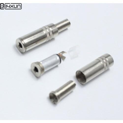 2pcs 3.5mm Audio Socket Connector 3.5 jack Stereo Headset Dual Track Headphone Adaptor