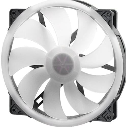 200mm Computer Cooling Fan RGB Case Fan High Performance Quiet Chassis Radiators