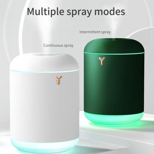 Car Humidifier Mini Usb Electric Humidifier Essential Aroma-Oil Diffuser Ultrasonic Air Humidifier USB Mini Mist Maker LED Light