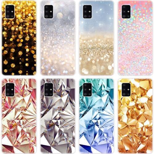 Colorful Diamond Soft Case for Samsung Galaxy A12 A02 A03S A21S A22 A32 A52 A72 A82 Quantum 2 S21 Plus FE Ultra M02S M12 Cover