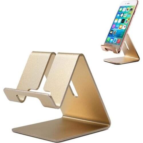 Mobile Phone Holder Stand Aluminium Alloy Metal Tablet Stand Universal Holder for iPhone X/8/7/6/5 Plus Samsung Phone/ipad