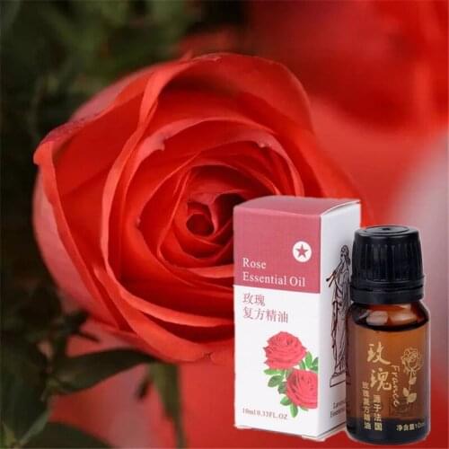 10ml Rose essential weight loss diet supplement Burn Fat essential oil for Slimming Rose essential oil for women