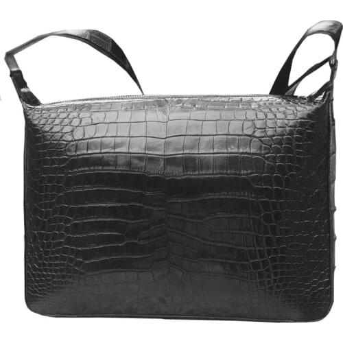 Fanzunxing Thailand crocodile Men bags Inclined shoulder bag fashion leisure Single shoulder bag business Men crocodile bag