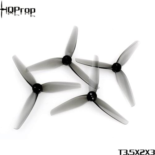 HQPROP T3.5X2X3 3520 3-Blade PC Propeller 1.5mm for RC FPV Racing Freestyle 3.5inch Cinewhoop Ducted Drones Protek35 DIY Parts