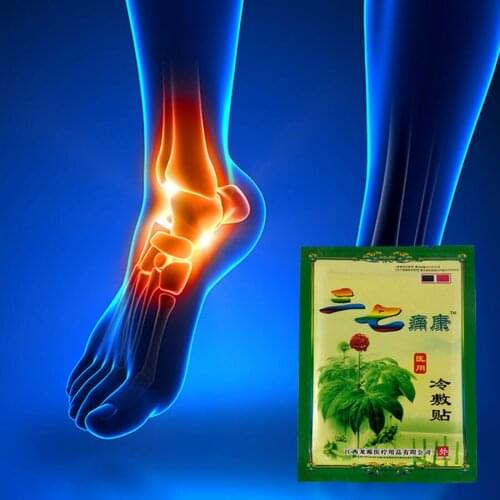 Chinese Herbal Notoginseng Magnetotherapy Plaster Foot Muscle Massage Patch Lumbago Neck Pain Arthralgia