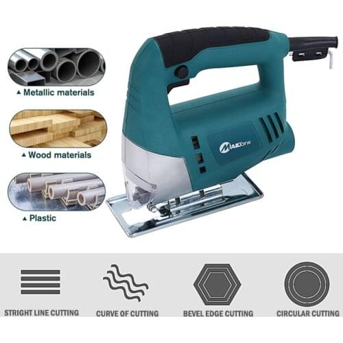 220V 55mm Jig Saw Electric Saw Woodworking Jigsaw Scroll Saws Electric Jig Saws Wood Cutting Machine Woodworking Power Tools