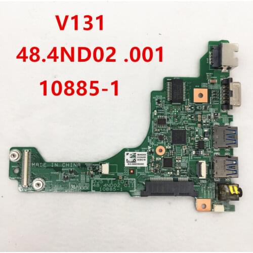 High quality for Vostro V131 48.4ND02 .001 10885-1 Audio Ethernet USB VGA Prot USB audio board 100% fully tested