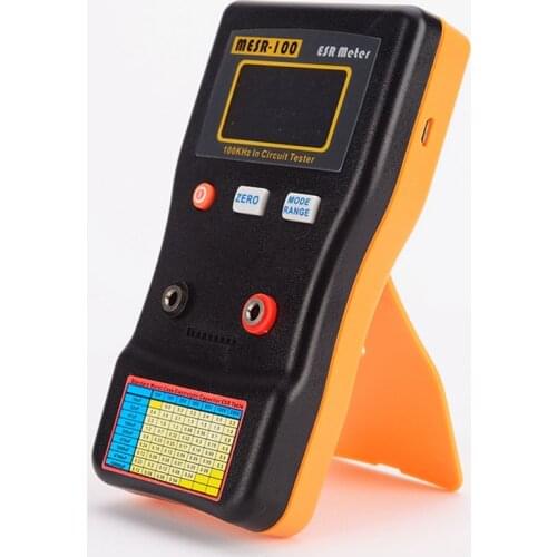 MESR-100 Capacitor Tester ESR Capacitance Meter Ohm Meter Professional Measuring Capacitance Resistance Circuit Tester