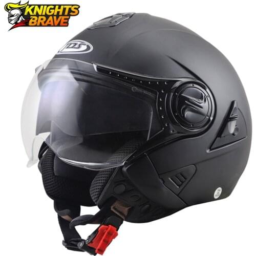 Motorcycle Helmet Double Lens Moto Helmet Open Face Scooter Racing Helmet Casco Moto Capacete Casque Scooter Motorbike Helmet
