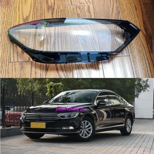 Car Headlamp Lens For Volkswagen VWPassat B8 / Magotan 2016 2017 2018 Car Headlight cover Headlamp Lens Auto Shell Cover
