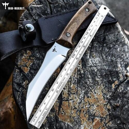 WIND Self-defense karambit knife, outdoor survival tactical knife, camping knife, high sharp hunting knife, 7cr17mov blade