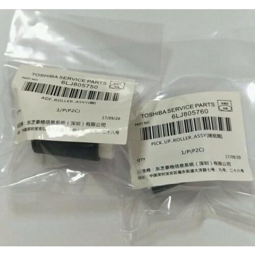 Pick up Roller Original TOSHIBA Copier Parts Gear 1piece 6LJ805760 and 1 piece 6LJ80575000 For TOSHIBA Model 2006 series