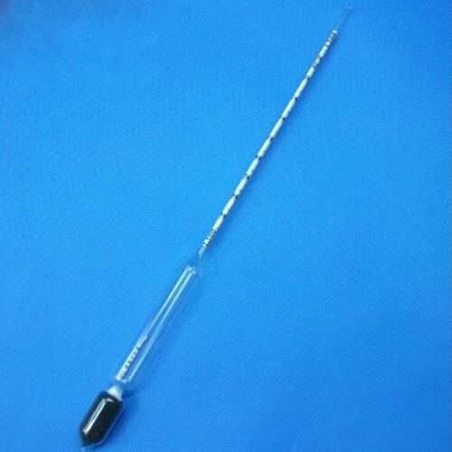 2PCS/lot 1.2-1.3/m3 portable glass Densitometers glass liquid hydrometer densimeter Density Meter