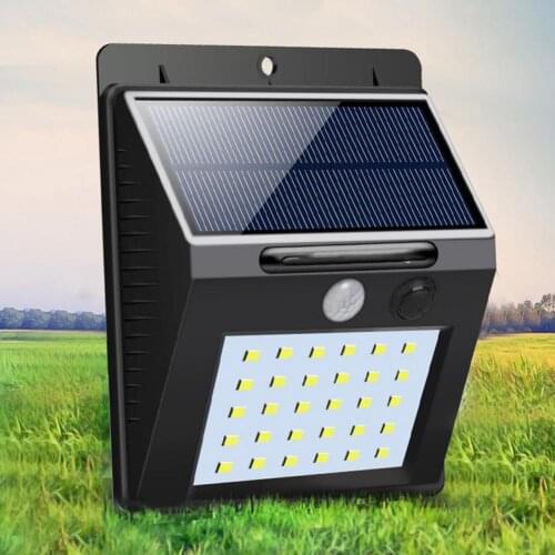 Solar Light Outdoor Motion Sensor Recharge Solar Wall Light Waterproof Emergency Led Light Street Garden Porch Lamp
