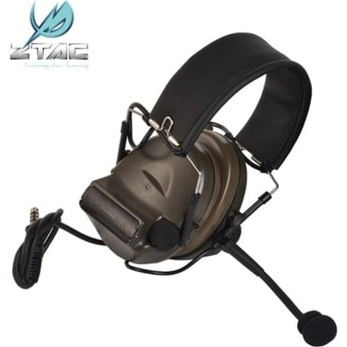 Z Tactical Softair Peltor Comtac II Headset Military Headphones Hunting Ztac Airsoft No Noise Reduction Function Earphone Z151