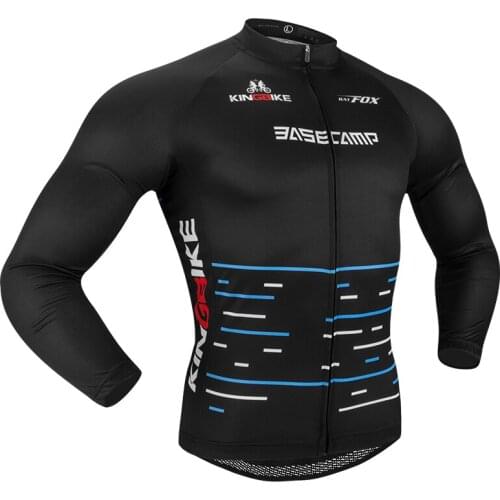BATFOX Autumn Spring Road Cycling Jersey Men Long Sleeve Mountain Racing Bicycle Cycling Clothing MTB Bike Maillot Ropa Ciclismo