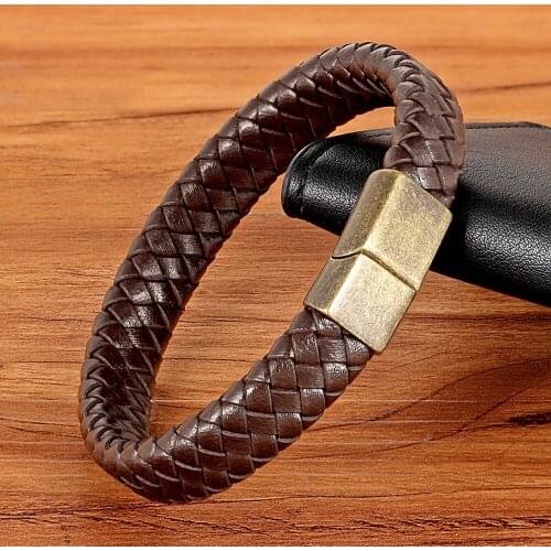 TYO Vintage Buckle 8 Colors For Choices Spacial Design Genuine Leather Bracelets For Men Women Accessories Jewelry Classic Gift
