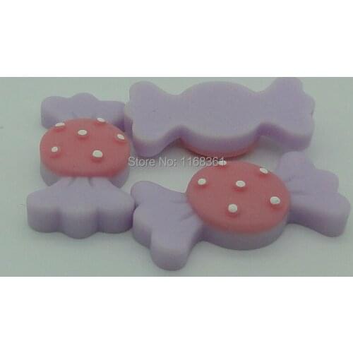 1pcs/lot resin flat back purple dot sweets 32mm simulation of food Cabochon Scrapbook DIY phone decoration B305-6