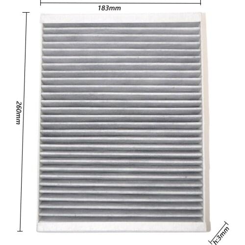 2Pcs Car Cabin Air Filters For MERCEDES-BENZS-CLASS (W221)2005-2013 2218300018 CUK2722-2
