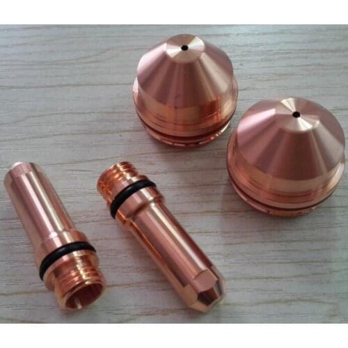 220487 and 220892+220536 plasma cutting electrode and nozzle for 130A plasma cutting