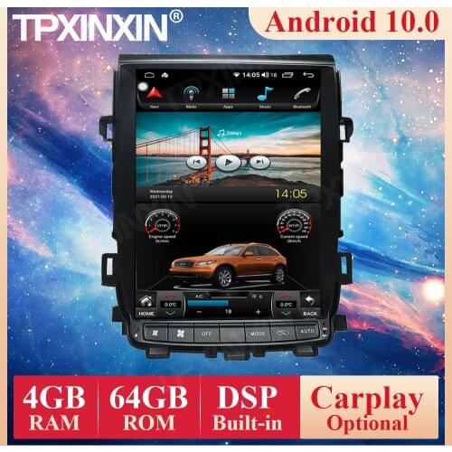 Tesla Style Android 10 Car Radio For Toyota Alphard 2008 - 2015 Multimedia Video Recorder Player Navigation GPS Accessories 2din