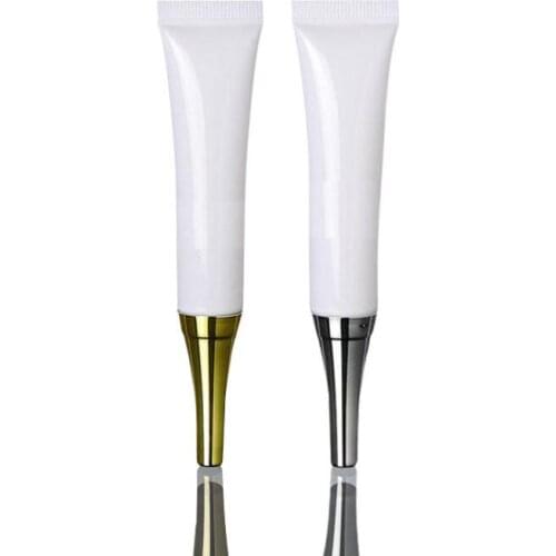 10/20/50pcs 15ml white soft tube for eye serum cream hand washer sample essence moisturizer skin care cosmetic packing