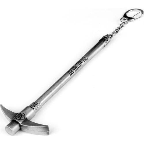 Tomb Note Keychain Tool Grave Robbing Pendant Keyrings Men Key Car Accessories