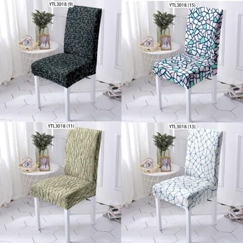 Geometric plain texture chair covers living room wedding chair covers chair cushions for dining chairs chaise lounge cover chair