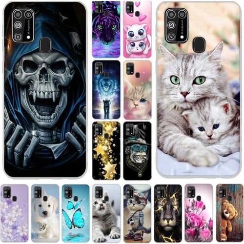 Case For Samsung Galaxy M31 Case Silicone Soft TPU Back Cover for Samsung Galaxy M31 M 31 M315F Phone Case Funda Coque Bumper