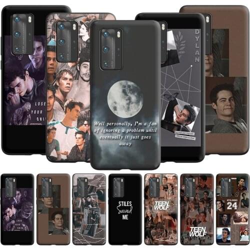 Teen Wolf Case for Huawei P10 Lite P20 P30 P Smart 2021 Z P40 Pro
