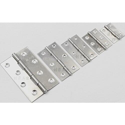 Stainless steel 1.5 inch 2 inch 2.5/3/4 inch hinge door and window hardware accessories Home kitchen bedroom door hinge
