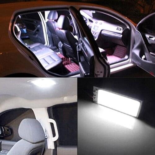 Dome Map Light Bulbs 2Pcs DC12V Xenon HID Panel Lights White 36-COB LED Popular Accessories Fashion High Quality