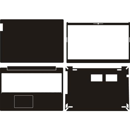 Laptop Sticker Skin Decals Carbon fiber Cover Protector for Lenovo Ideapad L340-15IWL 15.6"